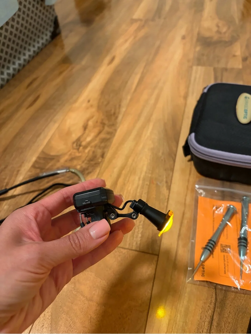 Orascoptics Original Dental Loupes with One Battery and all the Accessories